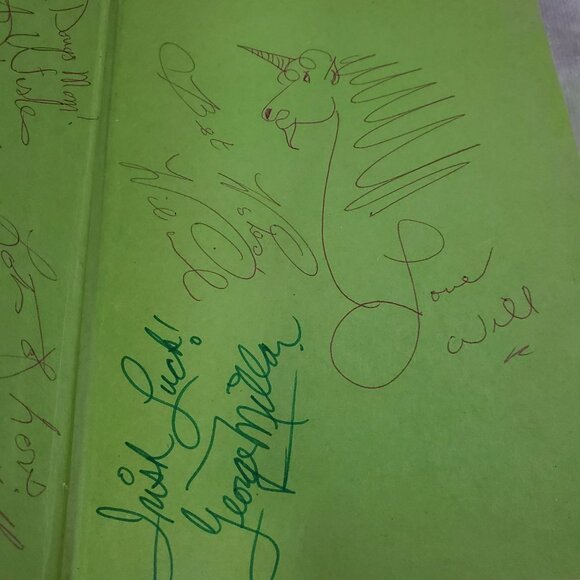SIGNED Irish Rovers Book Children of the Unicorn 1974 HC DJ Will Millar - Picture 9 of 16